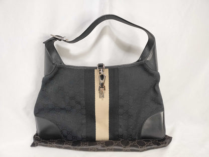 GUCCI Jackie Shoulder Bag in GG Canvas