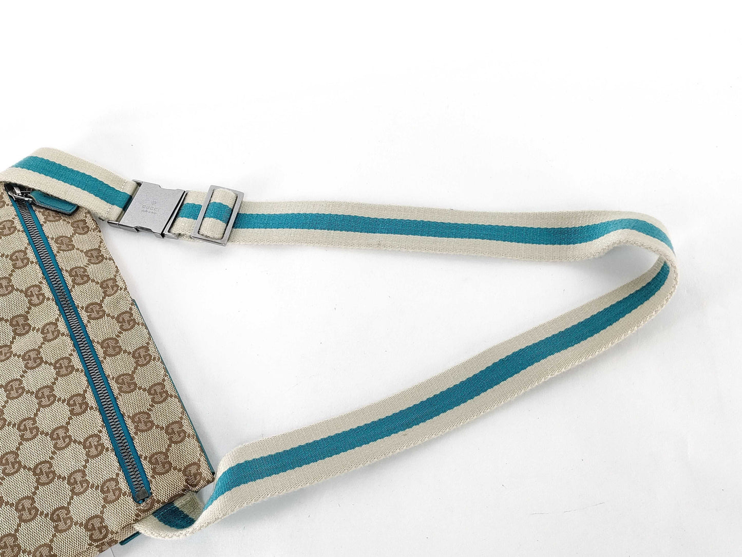 GUCCI GG Canvas Waist Pouch Waist Bag