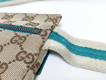 GUCCI GG Canvas Waist Pouch Waist Bag