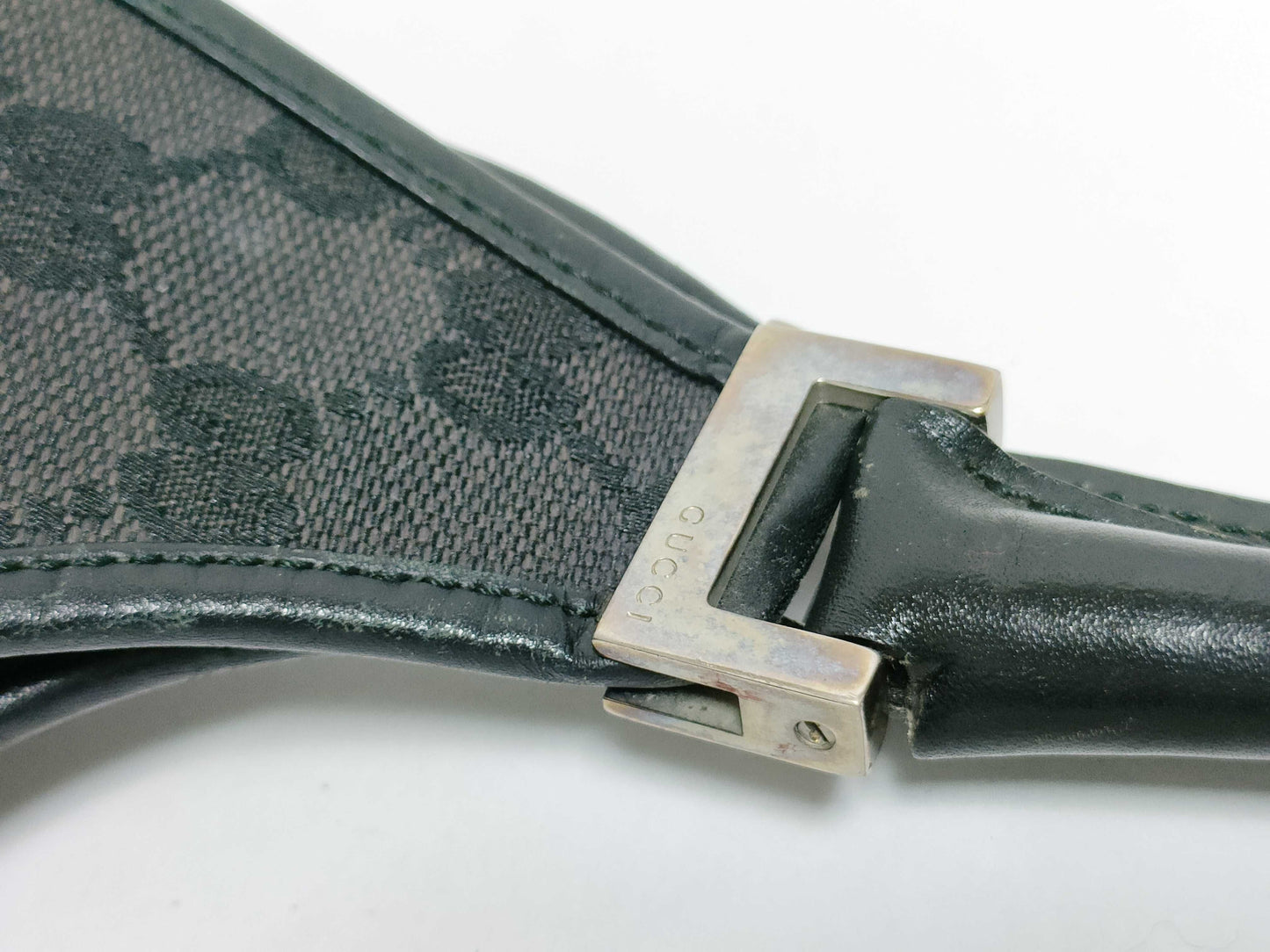 GUCCI GG Canvas Jackie Handbag