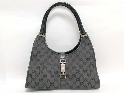 GUCCI GG Canvas Jackie Handbag