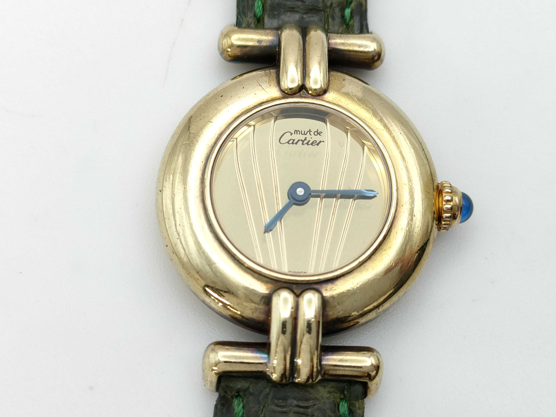 Cartier Must Vermeil 011591 590002 Quartz Women's Watch