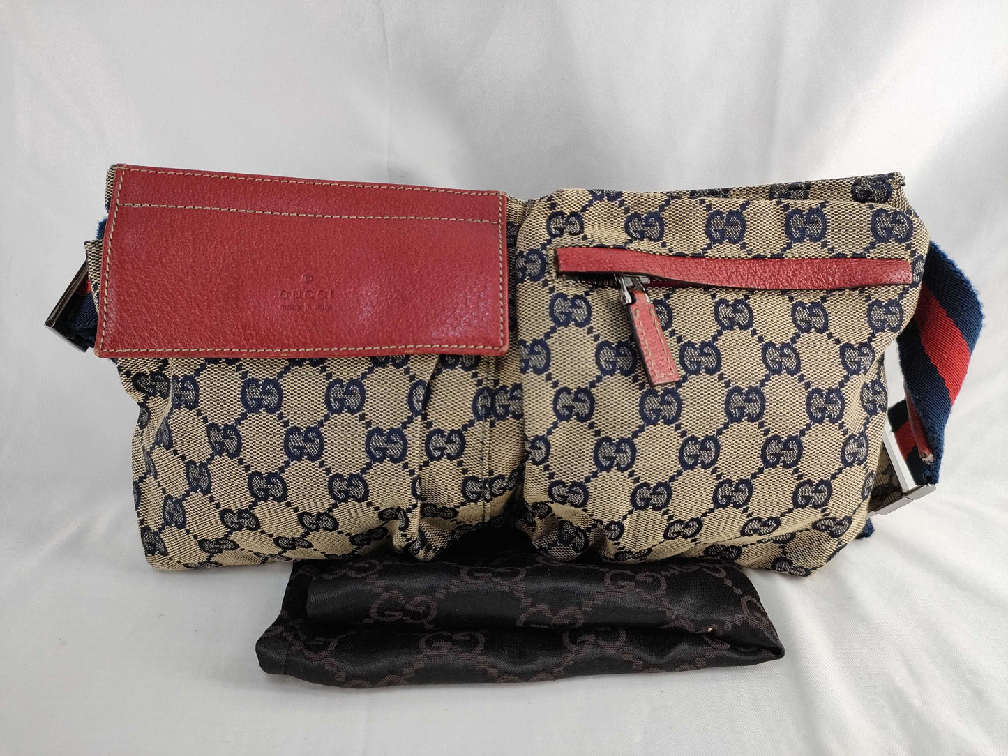 GUCCI Gucci GG Canvas Waist Bag Waist Bag