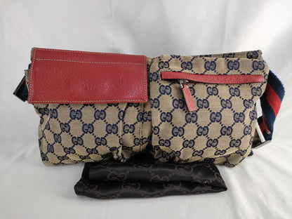 GUCCI Gucci GG Canvas Waist Bag Waist Bag