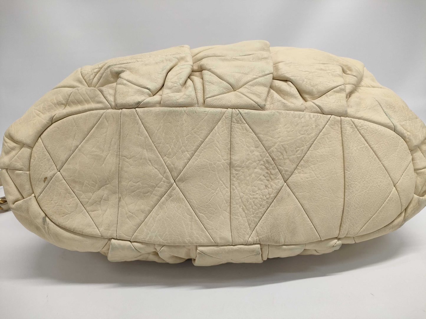 Miu Miu Miu Matelasse Leather 2-Way Tote Bag