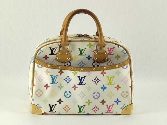 LOUIS VUITTON Monogram Multicolore LV Multicolore Trouville Handbag