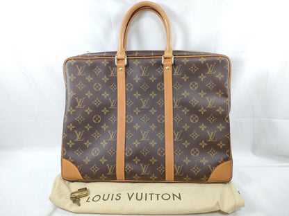 LOUIS VUITTON Monogram LV Monogram Porte-Document Business Bag