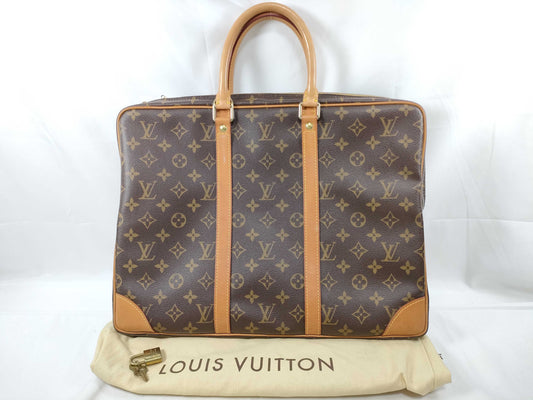 LOUIS VUITTON Monogram LV Monogram Porte-Document Business Bag