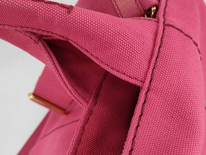 PRADA PRADA Canapa 2-Way Handbag with Shoulder Strap