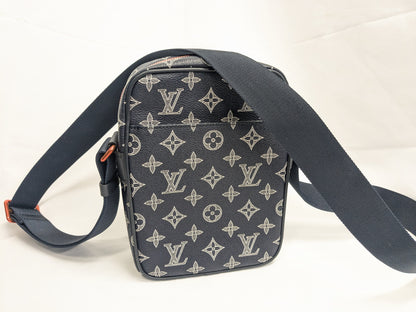 LOUIS VUITTON LV Monogram Ink Upside Down Danube PM Shoulder Bag