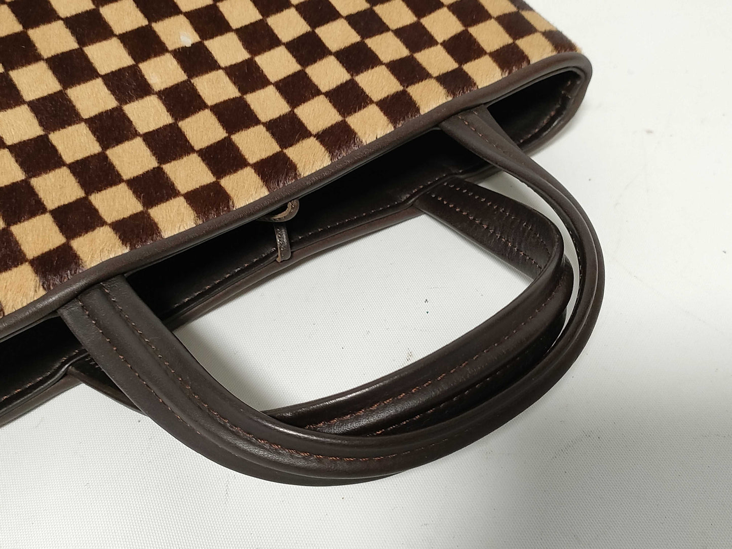 LOUIS VUITTON Damier Sauvage Harako Impala Handbag