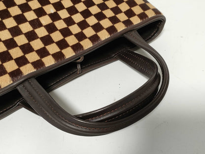 LOUIS VUITTON Damier Sauvage Harako Impala Handbag