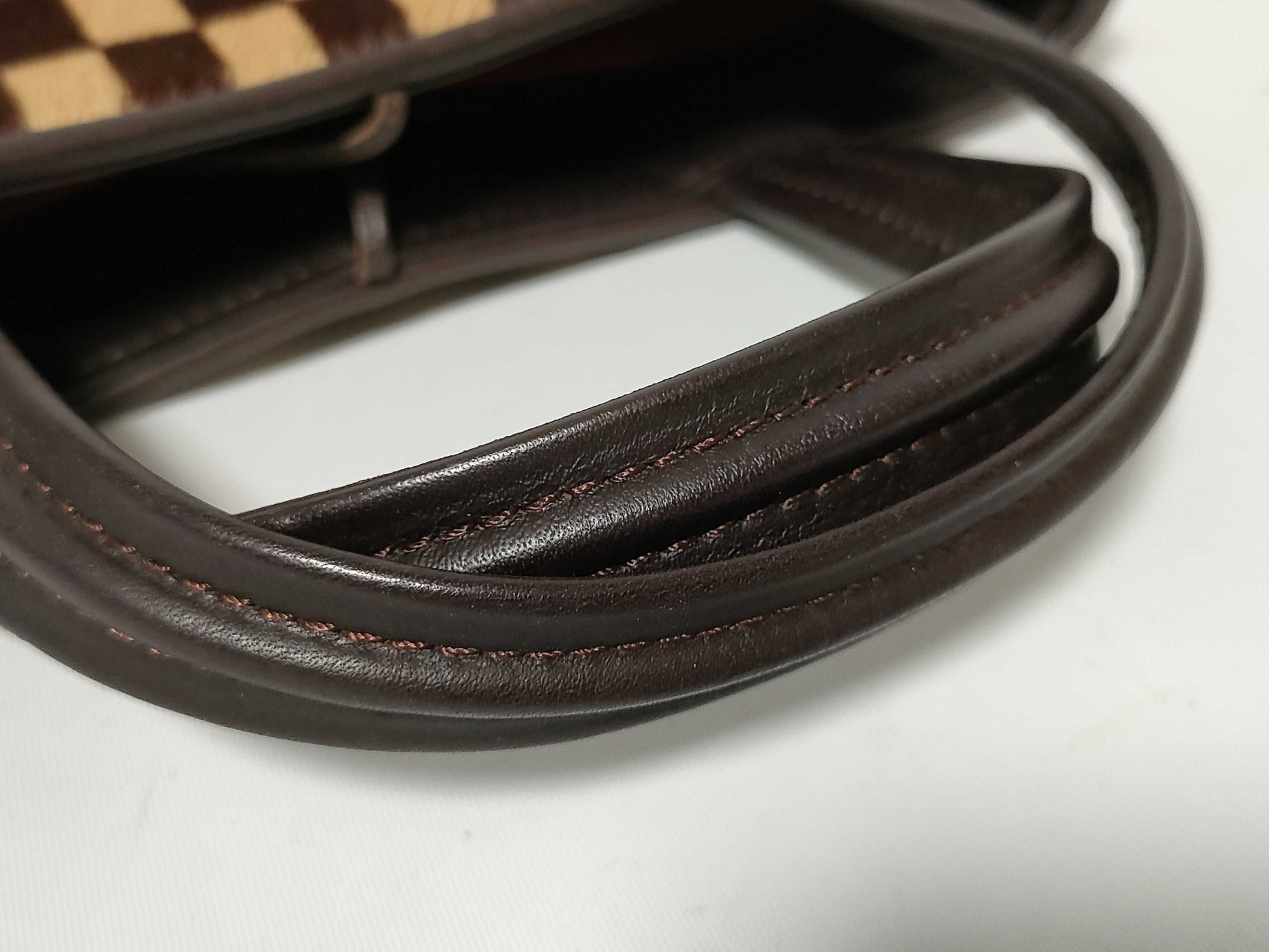 LOUIS VUITTON Damier Sauvage Harako Impala Handbag