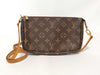 LOUIS VUITTON Monogram Louis Vuitton Accessoires Monogram Long Shoulder Pouch *ST Torn Shoulder Bag