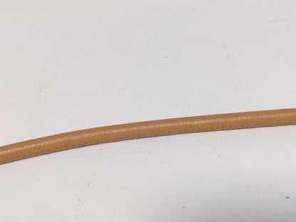 LOEWE Pepple Dice Pocket Classic Calfskin Shoulder Bag in Beige