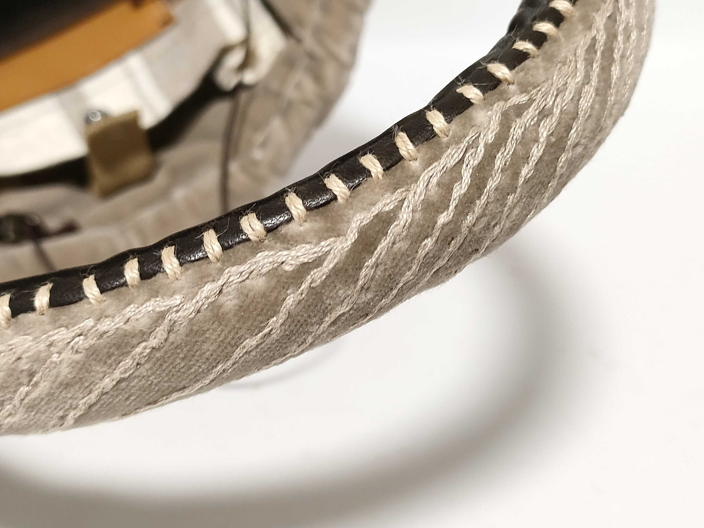 Other Evagos Rabbit Fur Basket Bag Brown Handbag