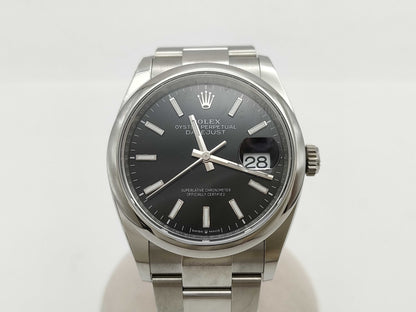 ROLEX Datejust 126200 9346U7A0 Black Dial Men's Watch
