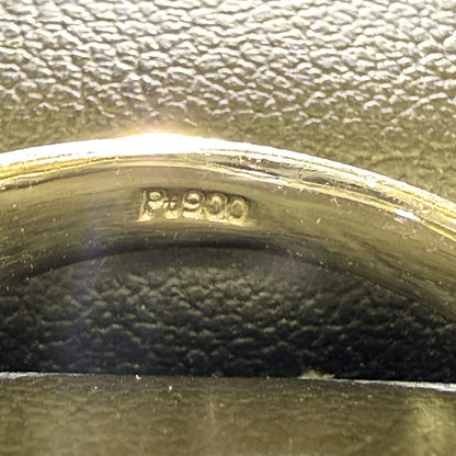 D1.00ct PT900 6.0g Ring 
