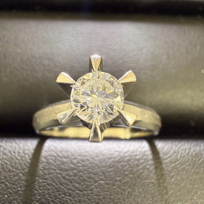 D0.54ct Pt850 5.2g Ring 