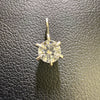 D0.334ct PT900 0.5g Pendant Top 