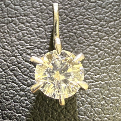 D0.334ct PT900 0.5g Pendant Top 