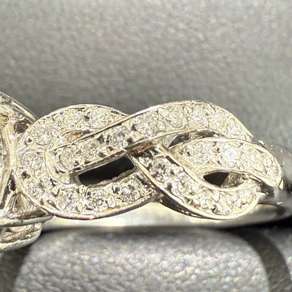 D0.297ct FD0.24ct Pt900 6.7g Ring 