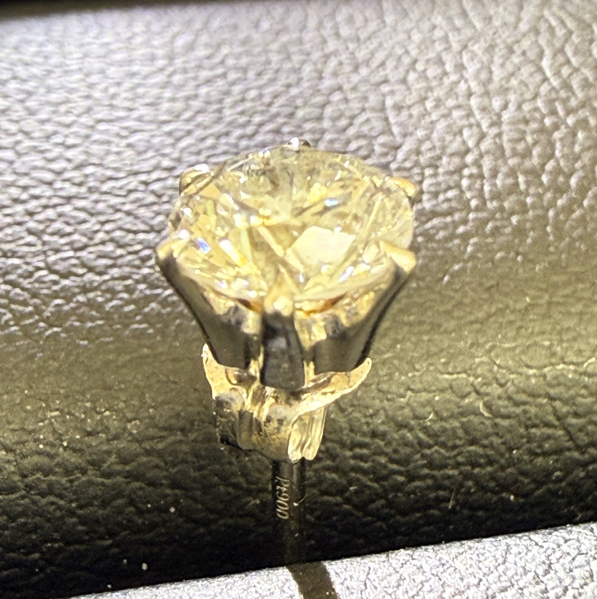 D1.25ct Pt900 1.4g Earrings 