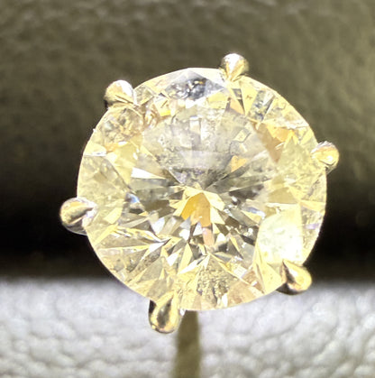 D1.25ct Pt900 1.4g Earrings 