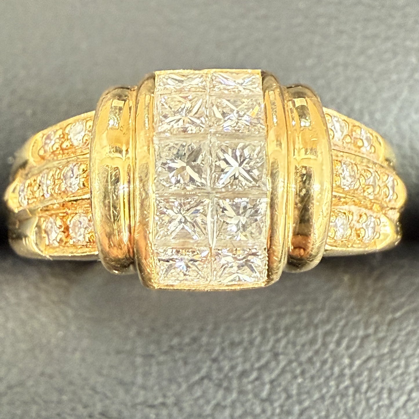 D0.78ct K18 6.5g Ring 