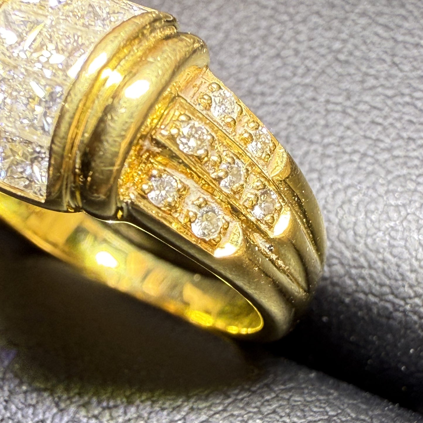 D0.78ct K18 6.5g Ring 