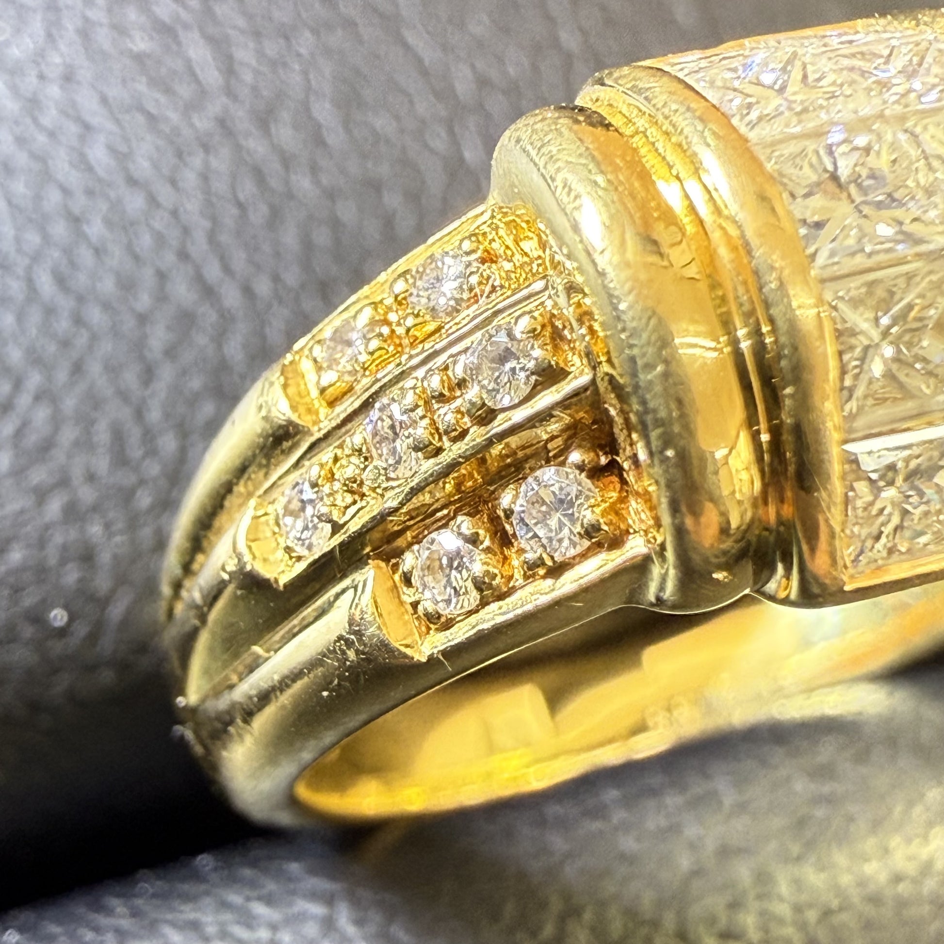 D0.78ct K18 6.5g Ring 