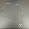 D1.50ct Pt900/850 8.0g Necklace 