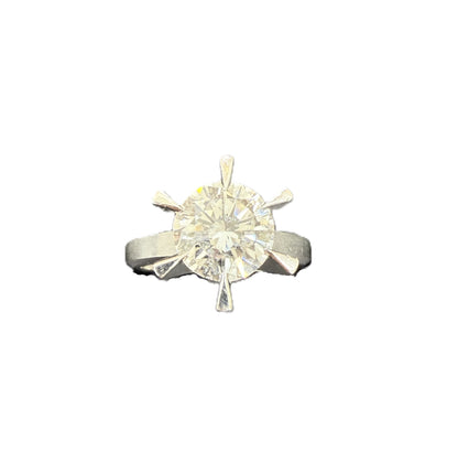 D1.643ct PT900 8.2g Ring 