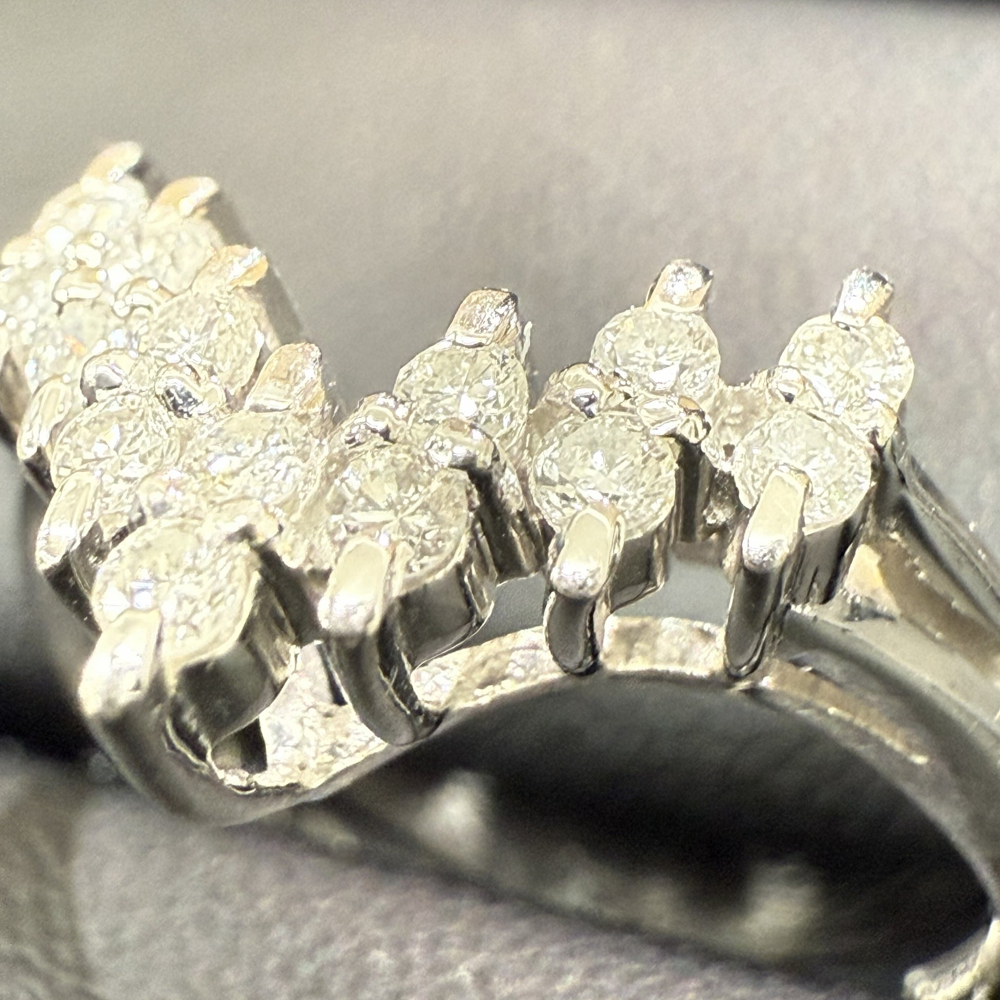 D0.26ct Pt900 4.8g Ring 