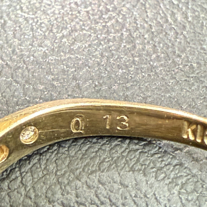 D0.13ct K18 1.6g Ring 
