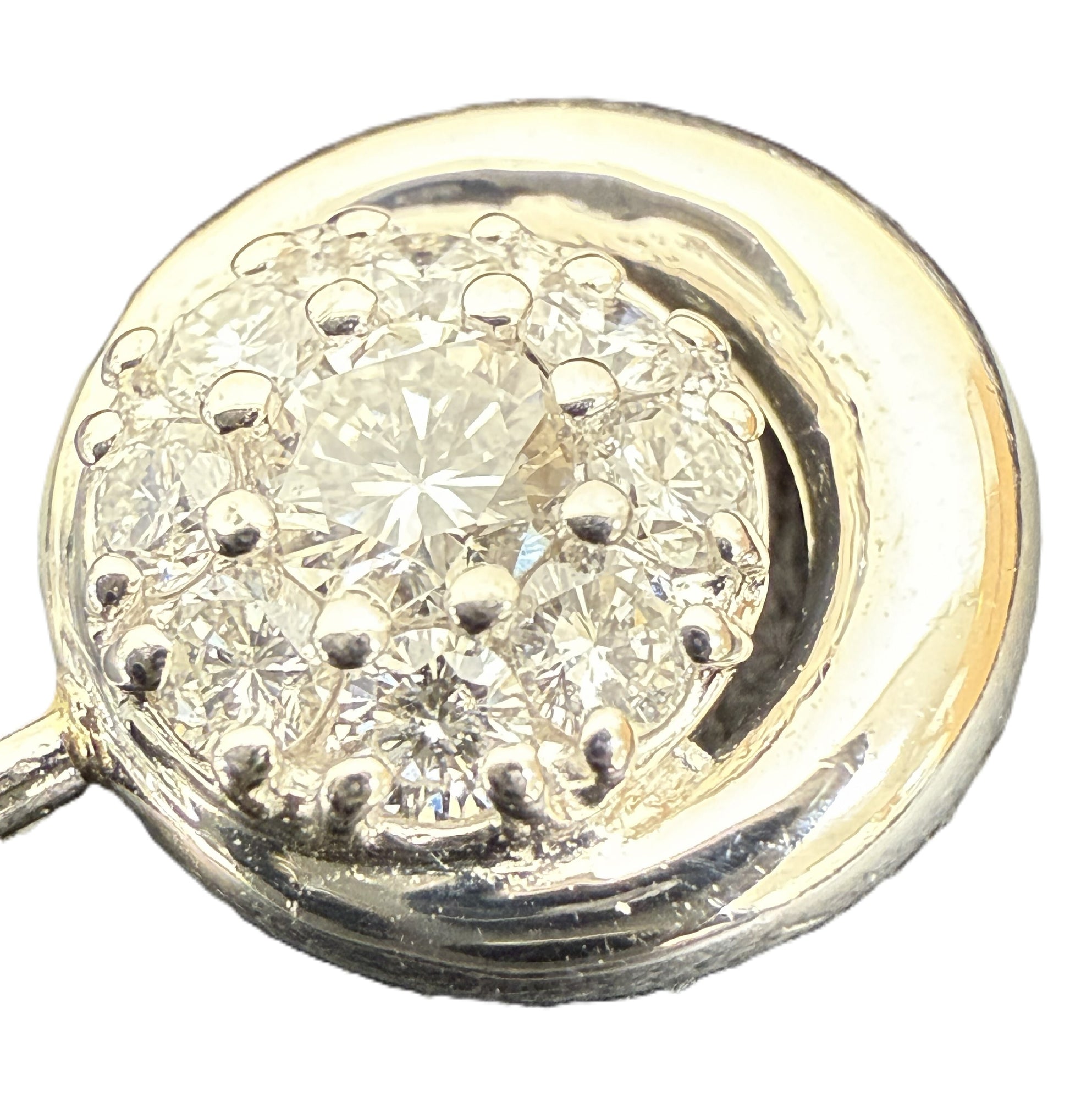 D0.25ct PT900/K14WG 2.8g Brooch 