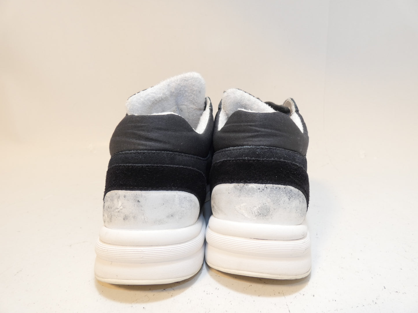 CHANEL Coco Two-tone Black and White Sneakers