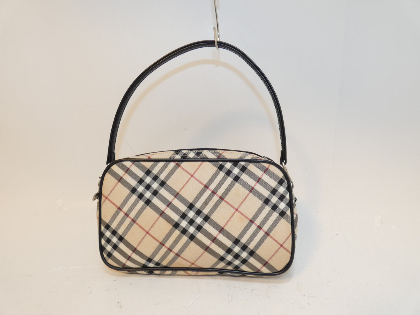 BURBERRY Nova Check Nylon One-Hand Mini Bag Handbag
