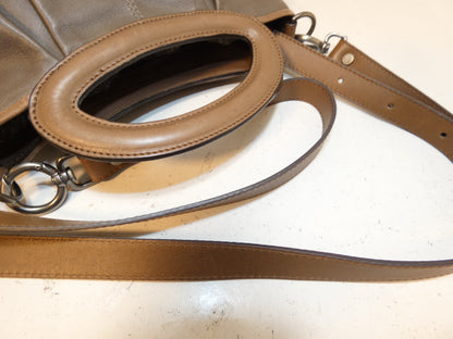 MARNI MARNI 2-way leather two-tone hand/shoulder bag