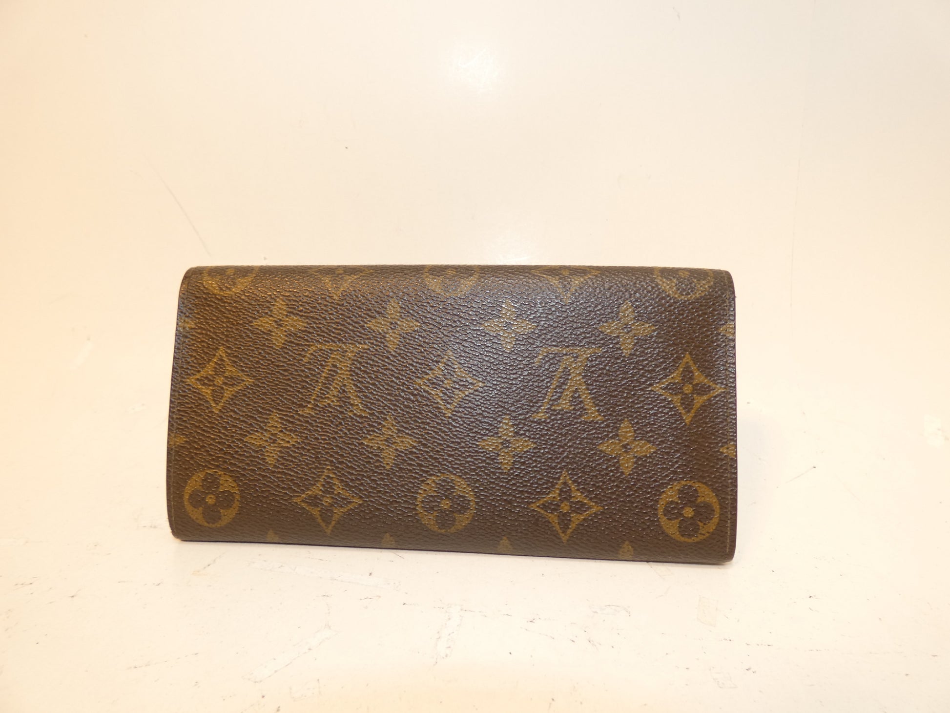 LOUIS VUITTON Monogram Sarah Monogram Long Wallet