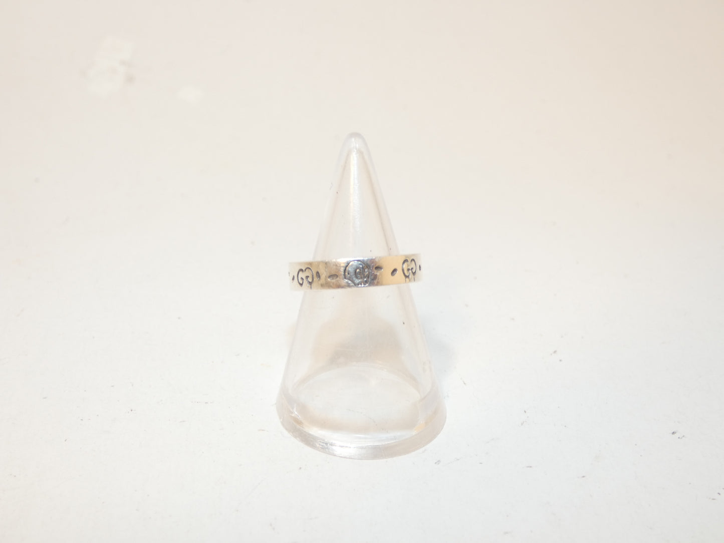 GUCCI Ghost Logo Ring