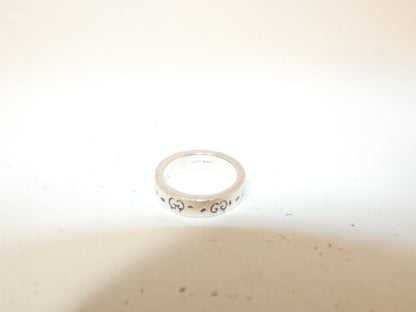 GUCCI Ghost Logo Ring