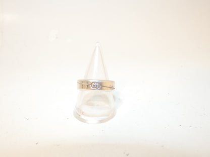 GUCCI Interlocking Silver Ring