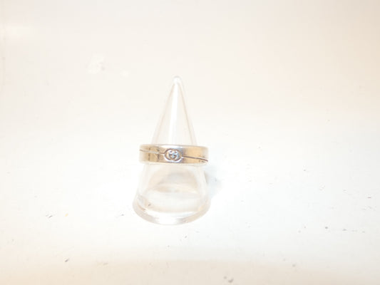 GUCCI Interlocking Silver Ring