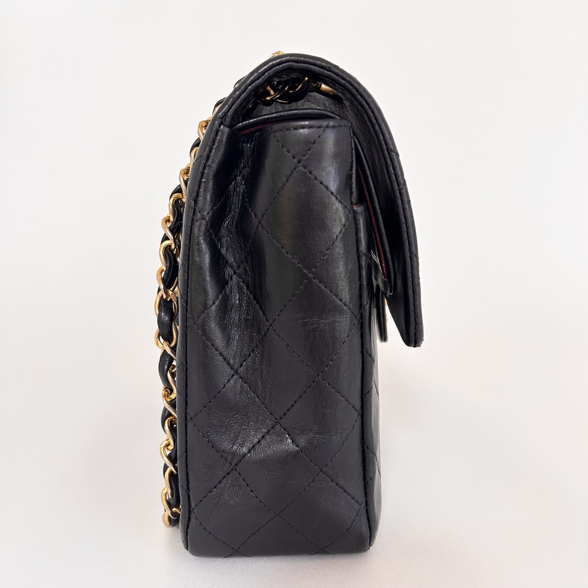 CHANEL Matelasse Double Flap Chain Shoulder Bag, Seal No. 1 Series Shoulder Bag