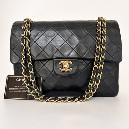 CHANEL Matelasse Double Flap Chain Shoulder Bag, Seal No. 1 Series Shoulder Bag