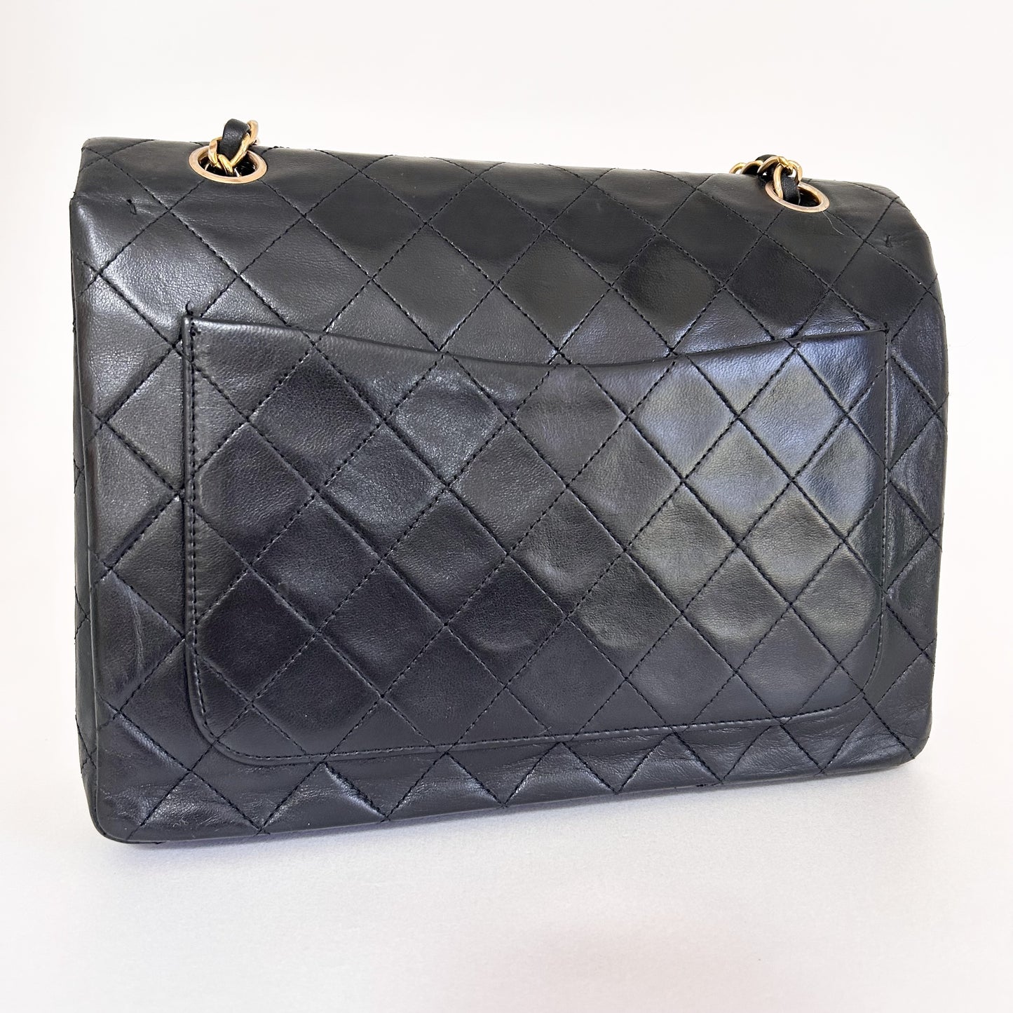 CHANEL Matelasse Double Flap Chain Shoulder Bag, Seal No. 1 Series Shoulder Bag