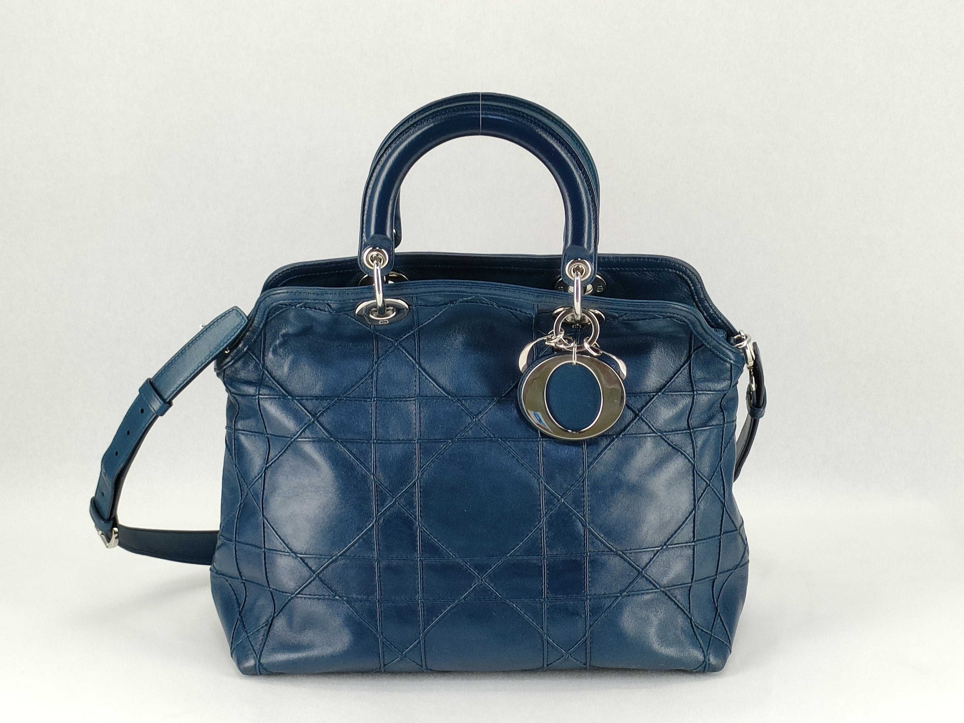 Dior Cannage Granville Shoulder Bag Handbag