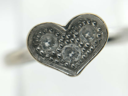 Diamond K18WG 2.5g Ring 