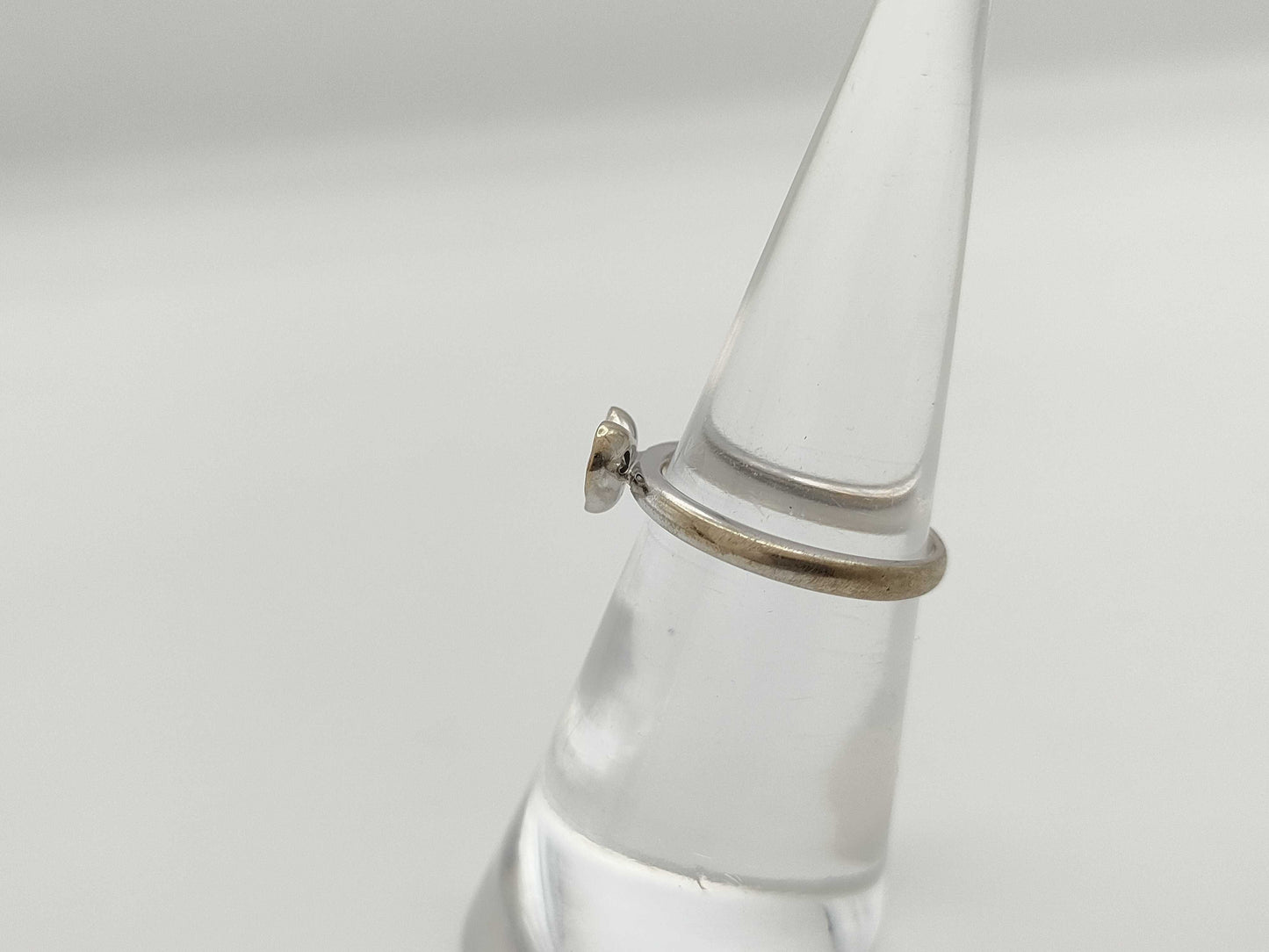 Diamond K18WG 2.5g Ring 